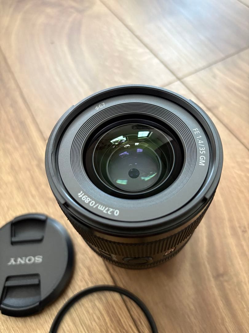 ちし【美品】SONY FE 35mm F1.4 GM レンズ