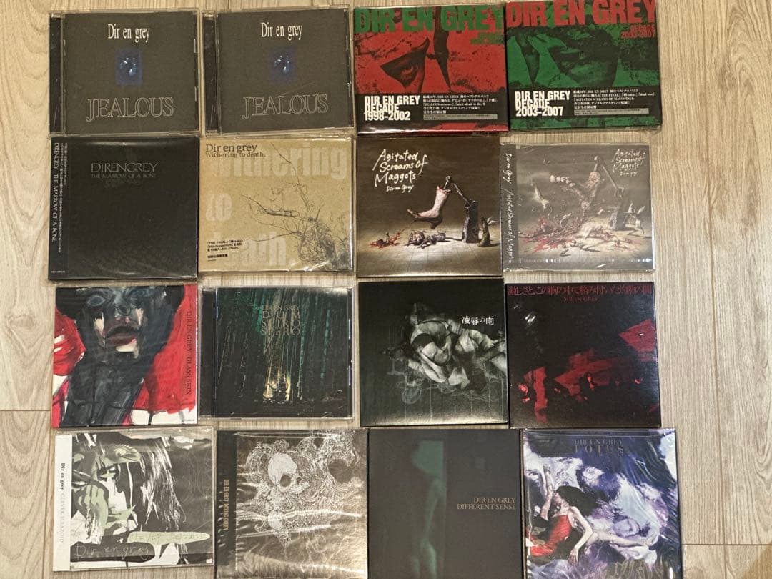 DIR EN GREY CD・DVD・使用済みピック・専門誌等まとめ売り
