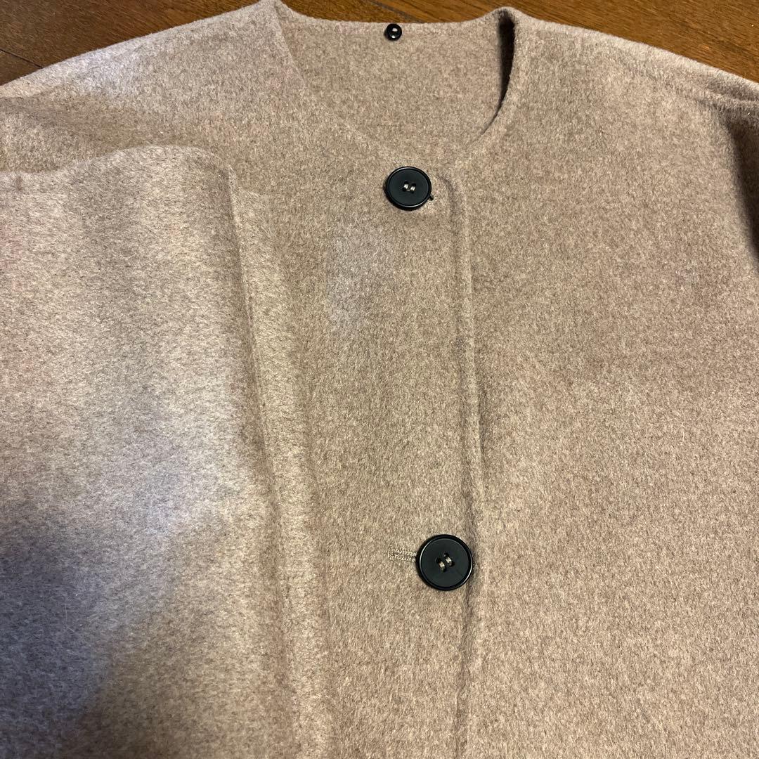 ZARA ウール ショートスカーフコート S