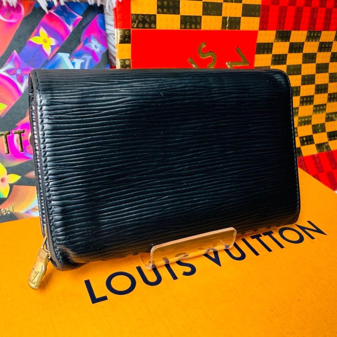【セール中！】ルイヴィトン ポルトモネ ビエ トレゾール 二つ折り財布 ノワール