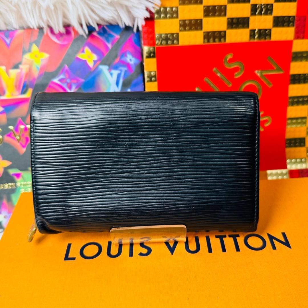 【セール中！】ルイヴィトン ポルトモネ ビエ トレゾール 二つ折り財布 ノワール