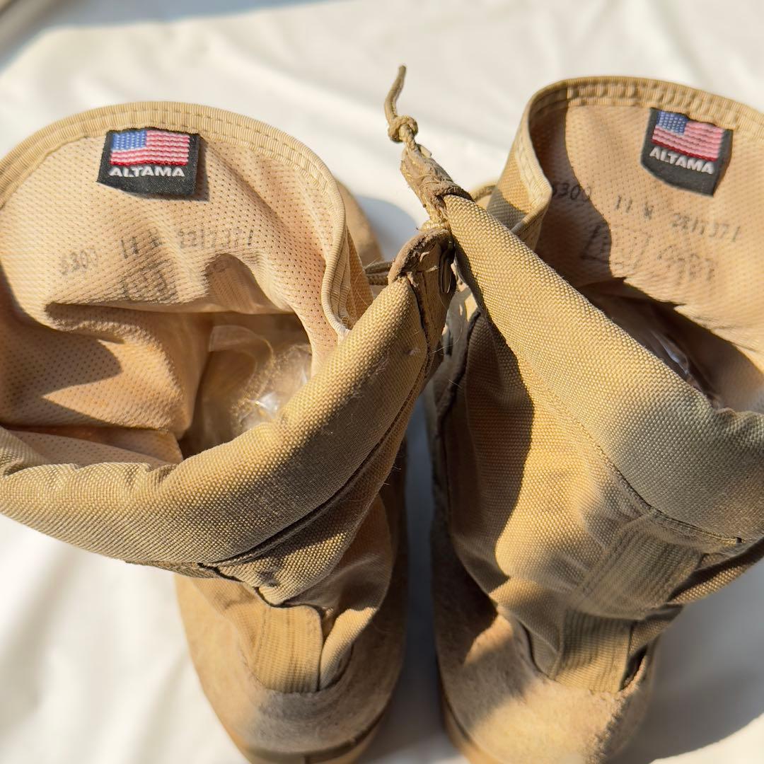 Altama ミリタリーブーツ デザート使用 本物 US11(29.0cm)