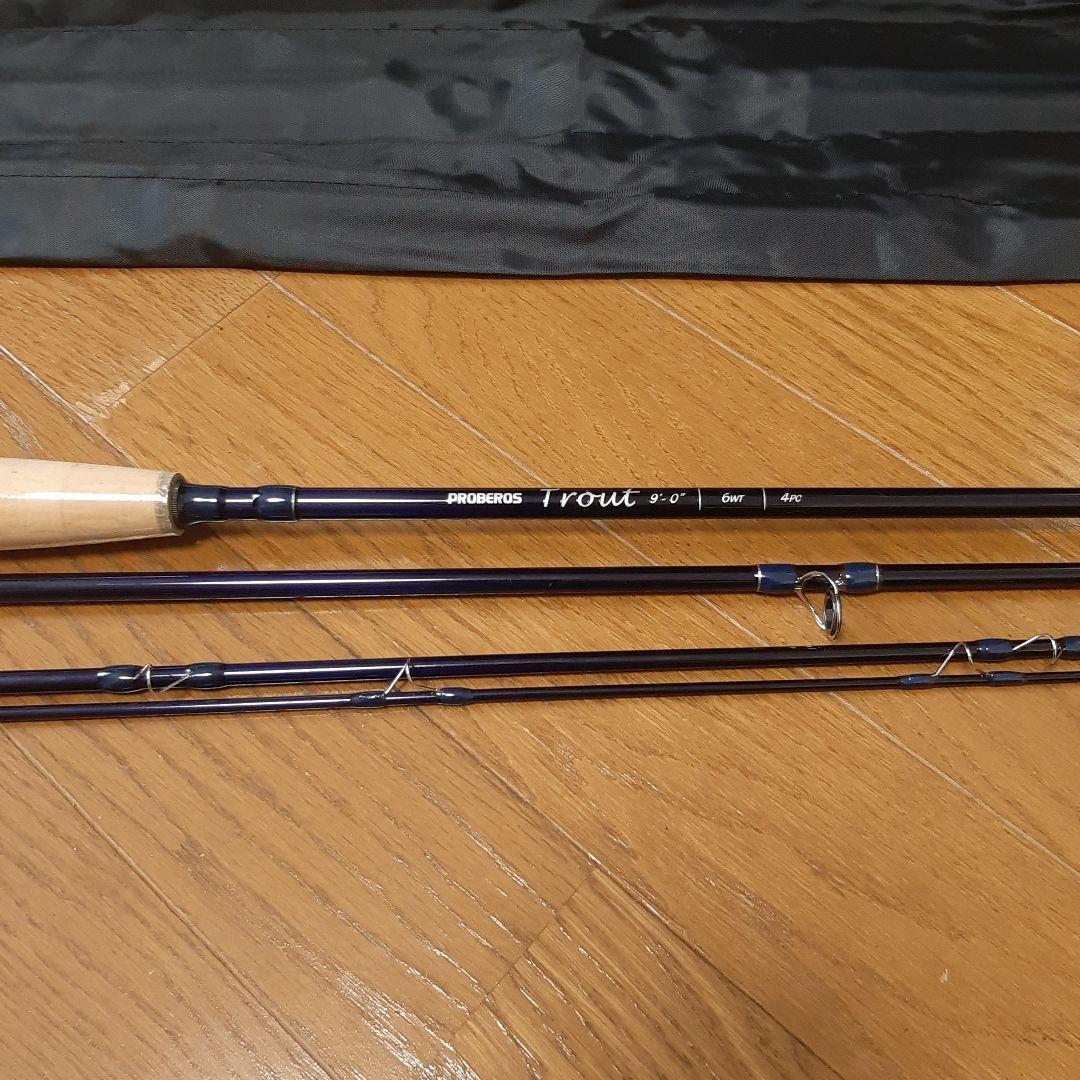★新品NEW！★フライロッド★９ｆｔ★＃６番★送料込み！