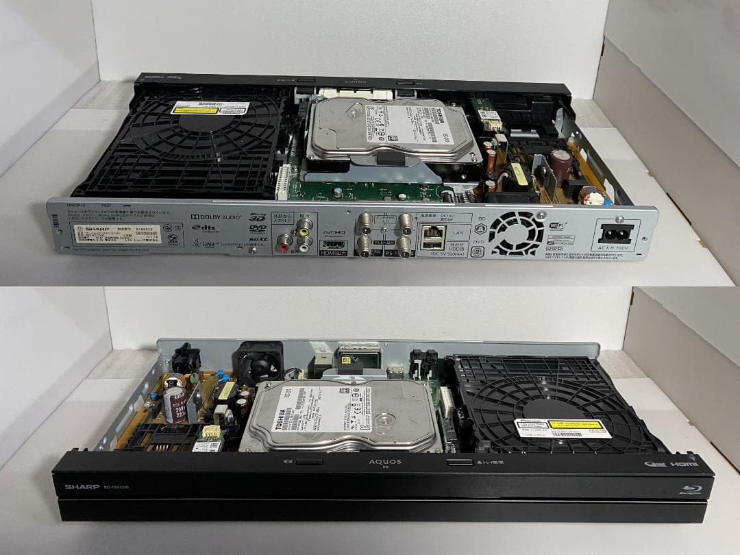 タイムセール中　BD-ＮW1200　18年製 容量アップHDD：1TB