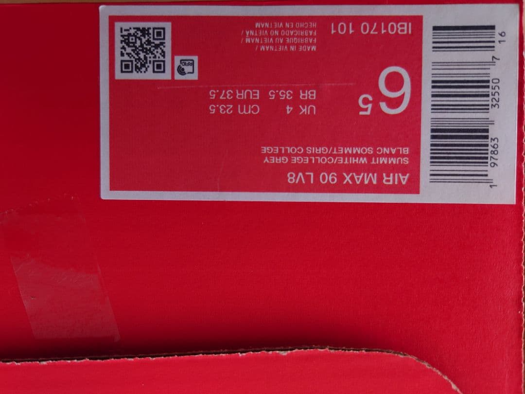 靴 NIKE AIR MAX 90 LV8