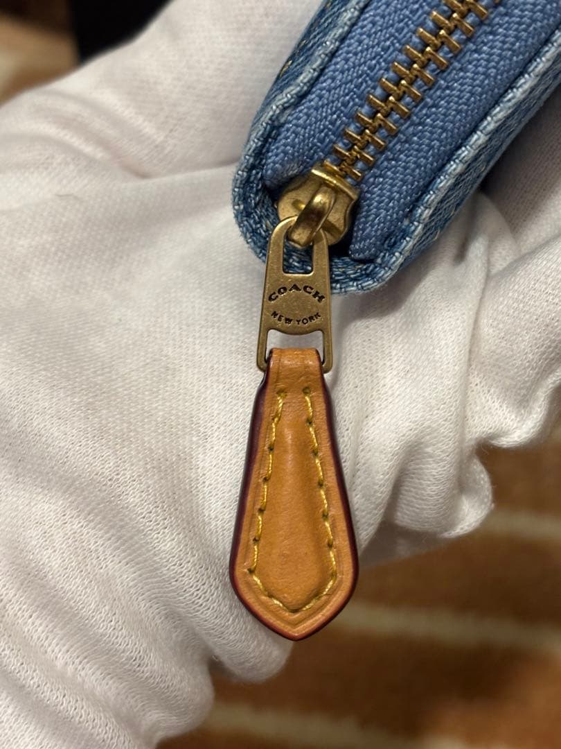 タコスケ様COACH スモールジップアラウンドカードケース　ケース