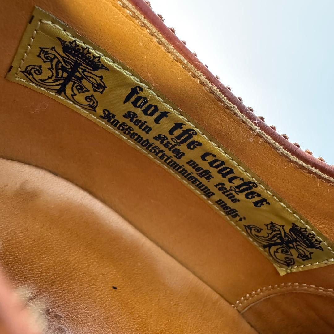 foot the coacher ウイングチップ ブラウン 27cm