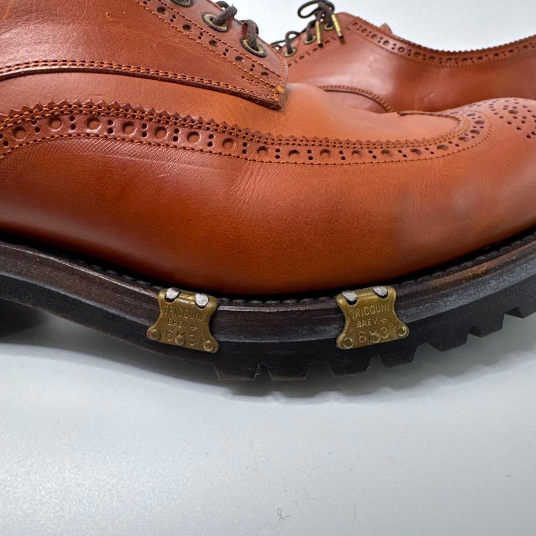 foot the coacher ウイングチップ ブラウン 27cm