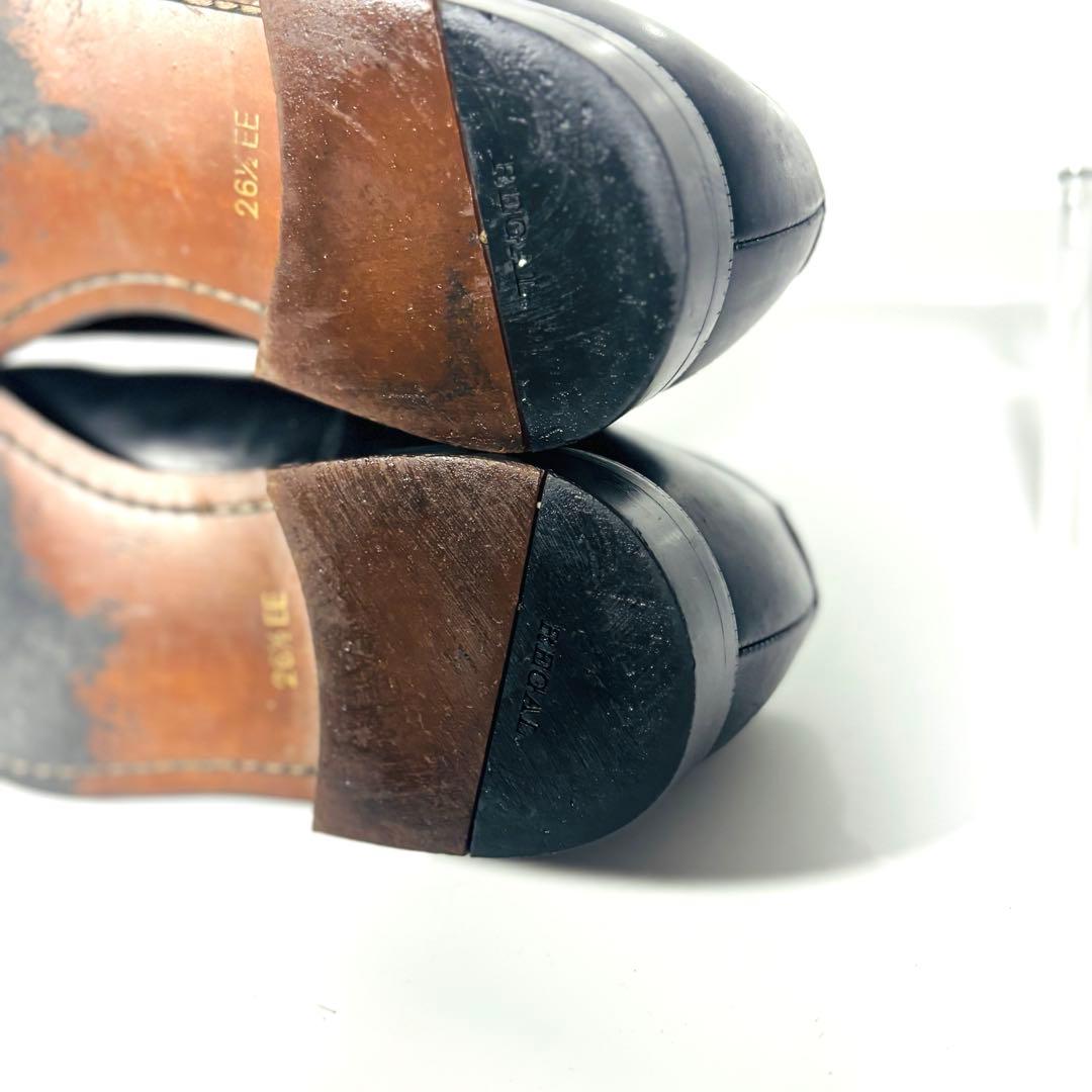 美品REGAL 2794 26.5cmストレートチップ 内羽根 黒 ビジネス