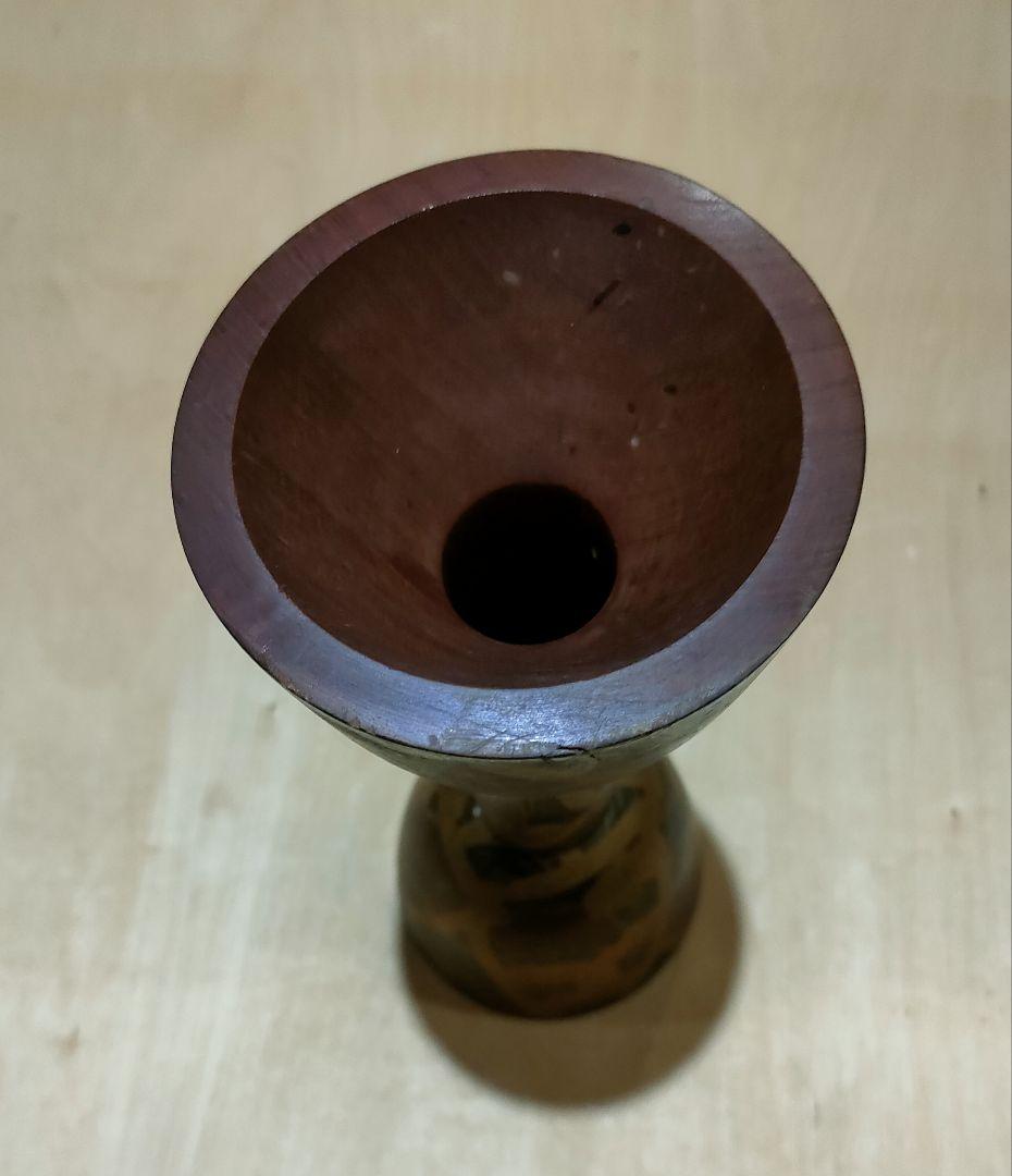 You 小鼓の胴 梅松菊の図柄