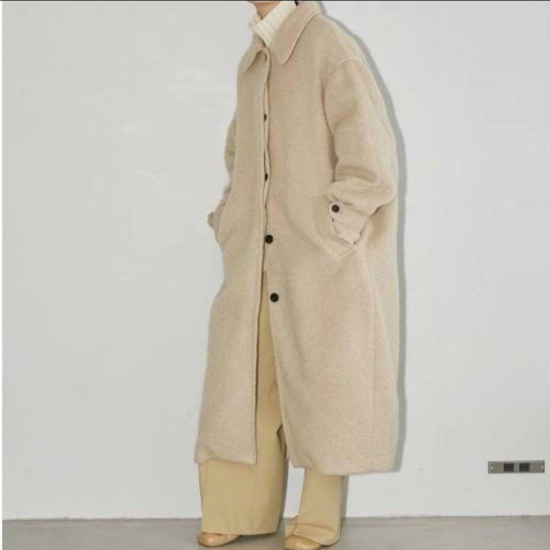 todayful トゥデイフル シャギー オーバー コート