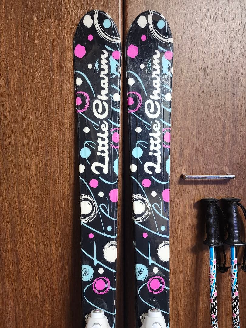 子供用 スキー板140cm　ブーツ　ストック　3点セット