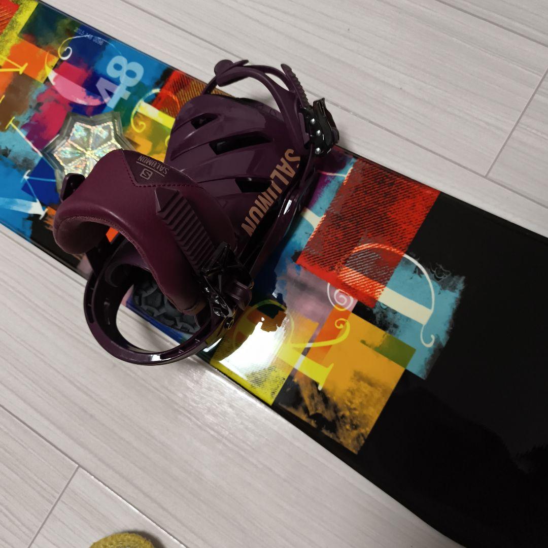 ア*※様 スノーボードセット SALOMON SWIVEL