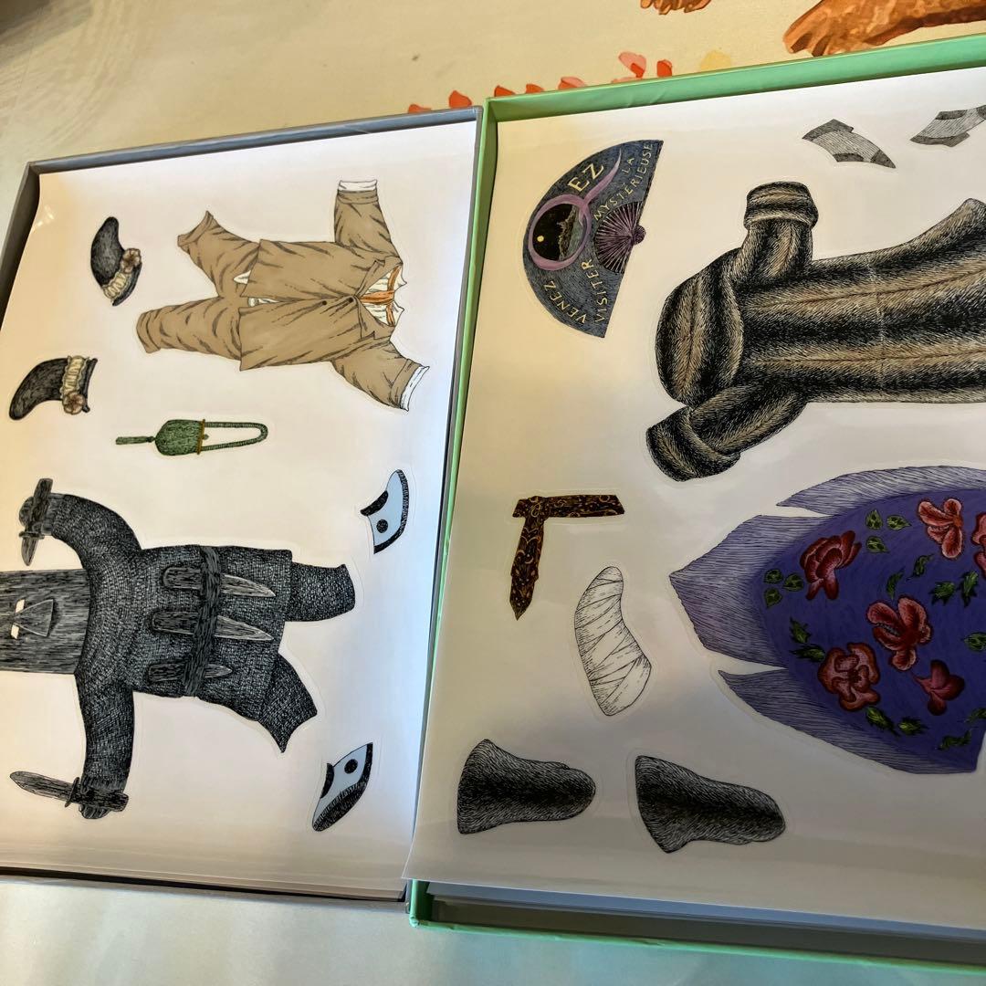 EDWARD GOREY E.D. WARD ステッカーキット　ゴーリー　シール