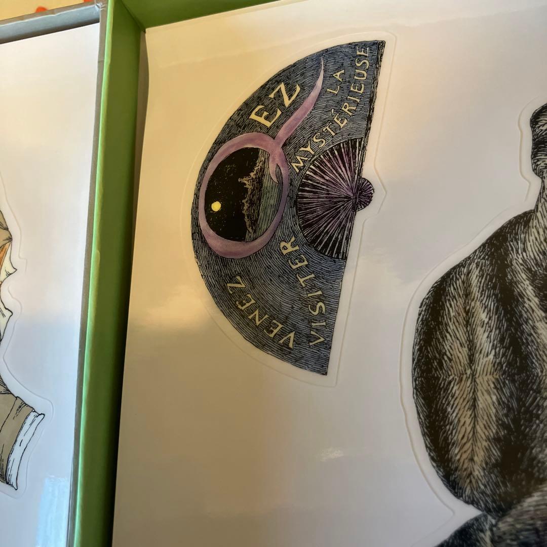 EDWARD GOREY E.D. WARD ステッカーキット　ゴーリー　シール