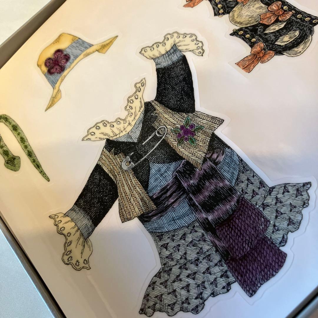 EDWARD GOREY E.D. WARD ステッカーキット　ゴーリー　シール