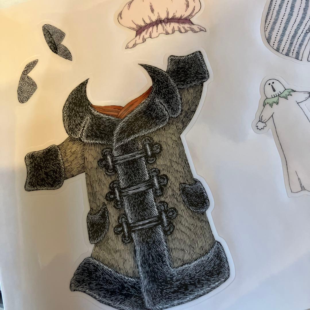 EDWARD GOREY E.D. WARD ステッカーキット　ゴーリー　シール