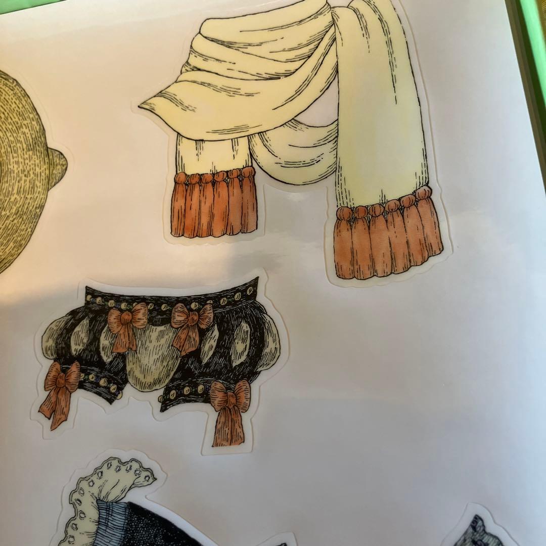 EDWARD GOREY E.D. WARD ステッカーキット　ゴーリー　シール