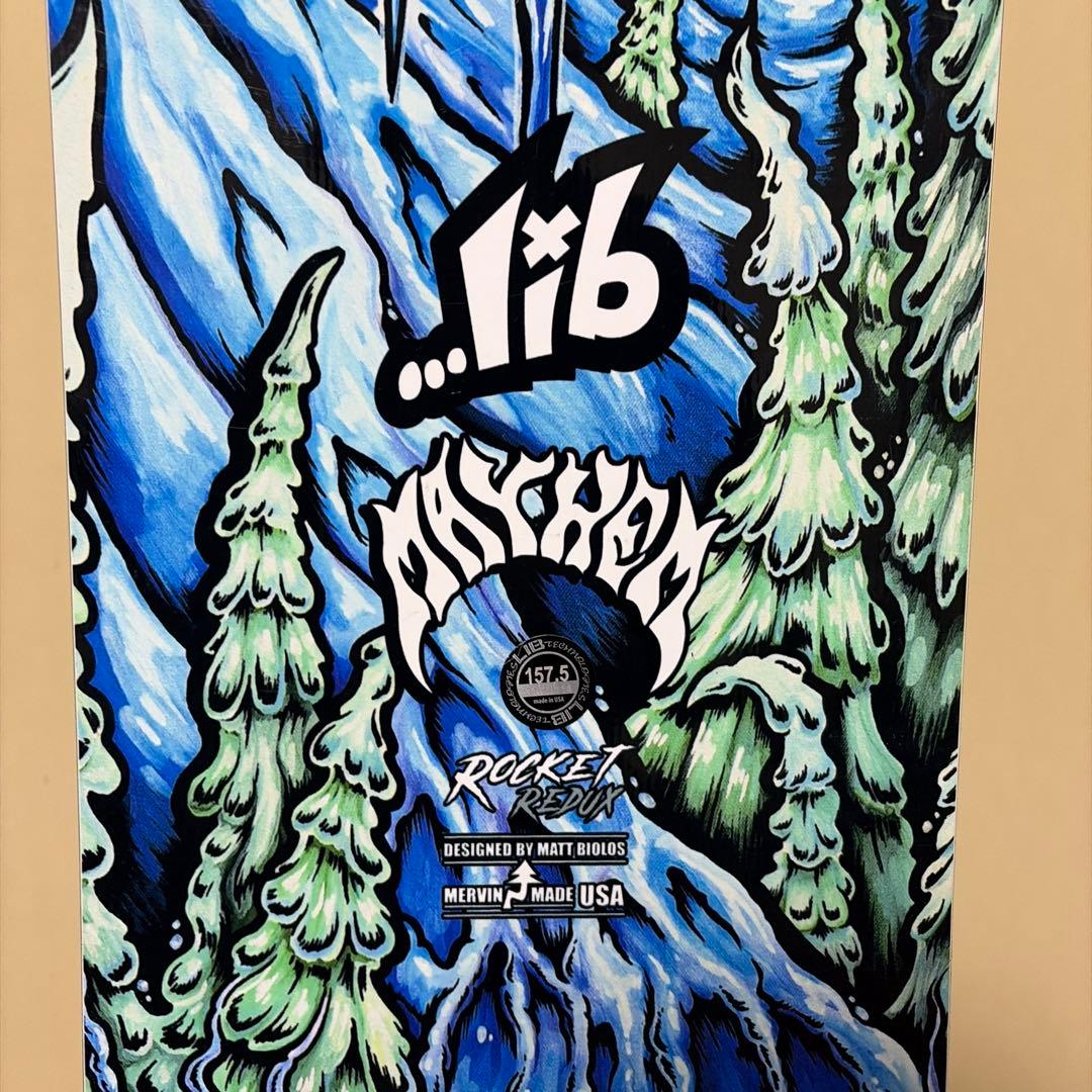 24-25 LIB TECH リブテック ROCKET ロケット 157.5