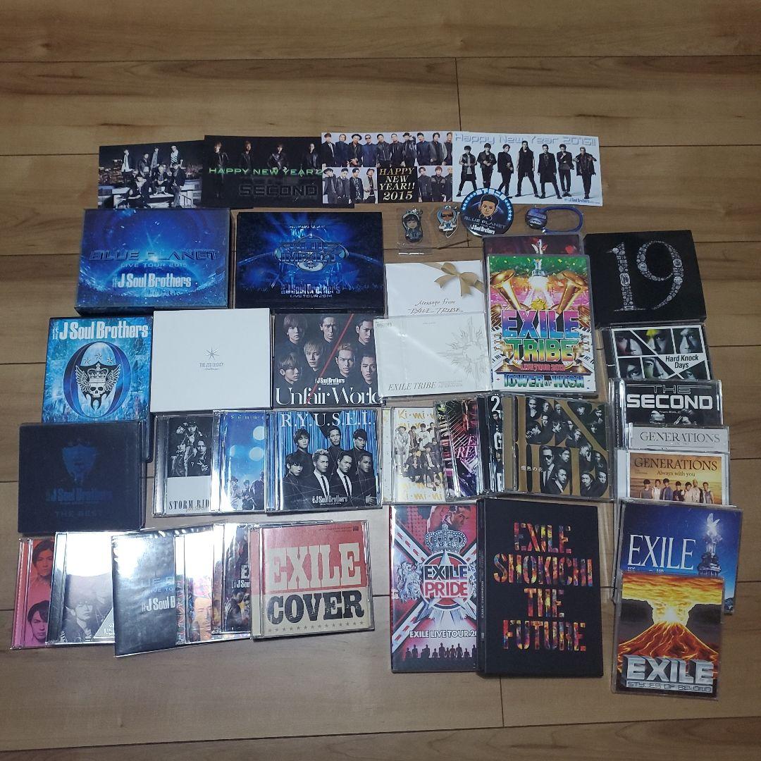 三代目J Soul Brothers、EXILE CD