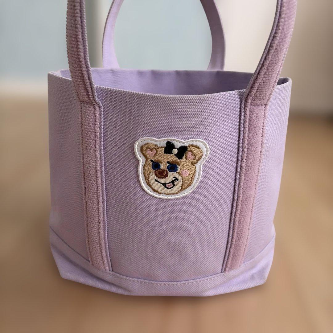 オールドテディガール　ワッペントートバッグ　小　フェイラー