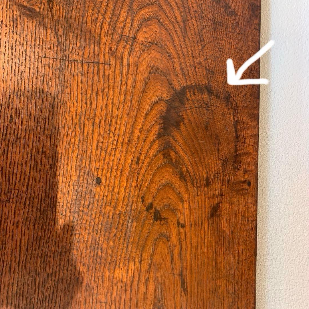 木製ダークブラウン箪笥 引き出し付き