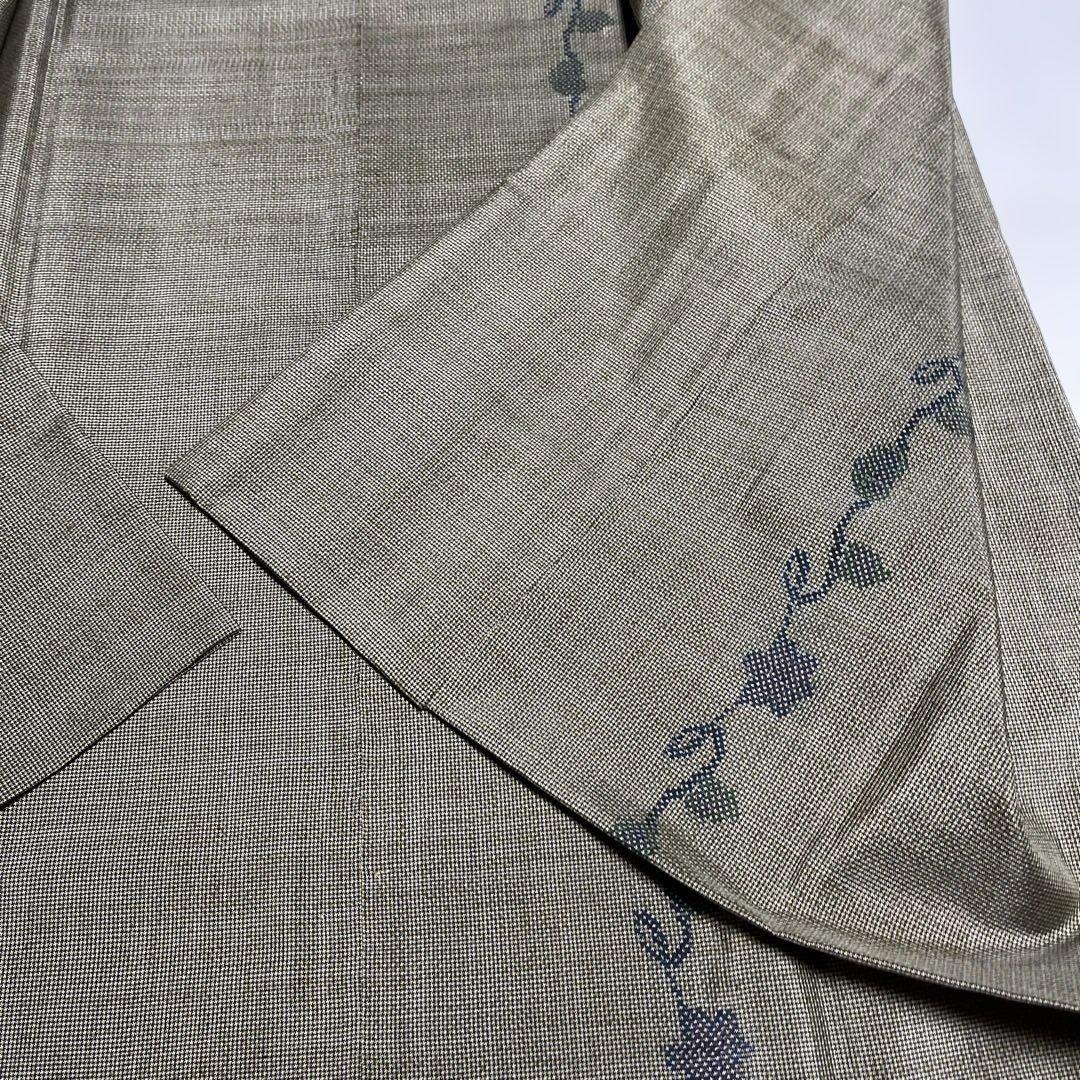 大島一元織　単衣ロング￼道中着