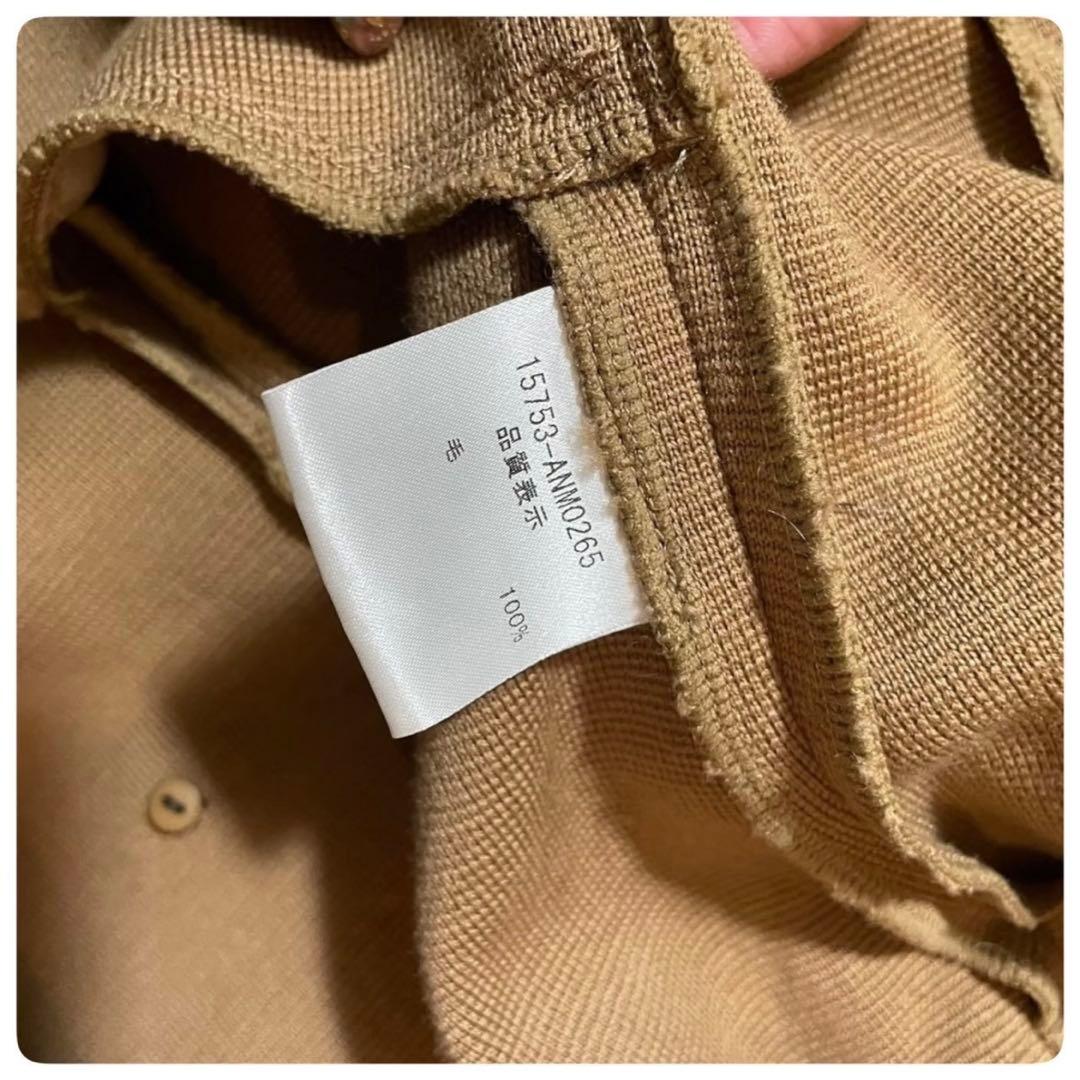 【美品】 FOXEY コート ブラウン 42サイズ （L） ウール100%