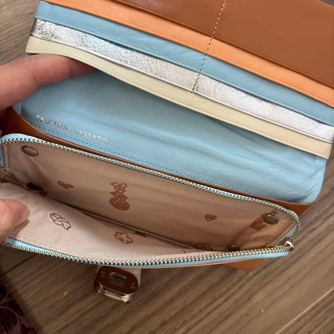 ツモリチサト　シルバー　長財布　いぶいぶ