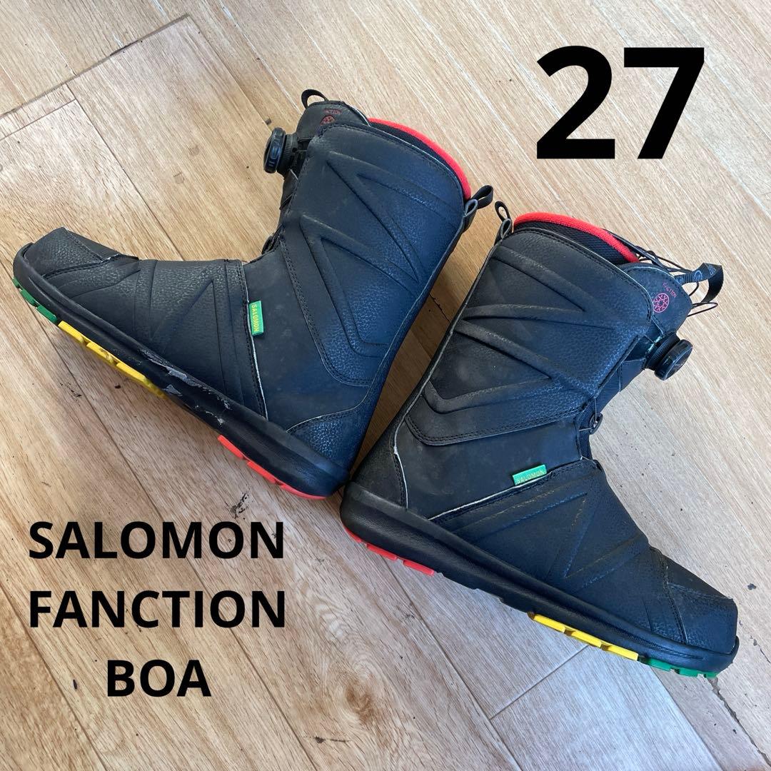 スノーボードブーツ　SALOMON　サロモン　FANCTION　BOA　27㎝