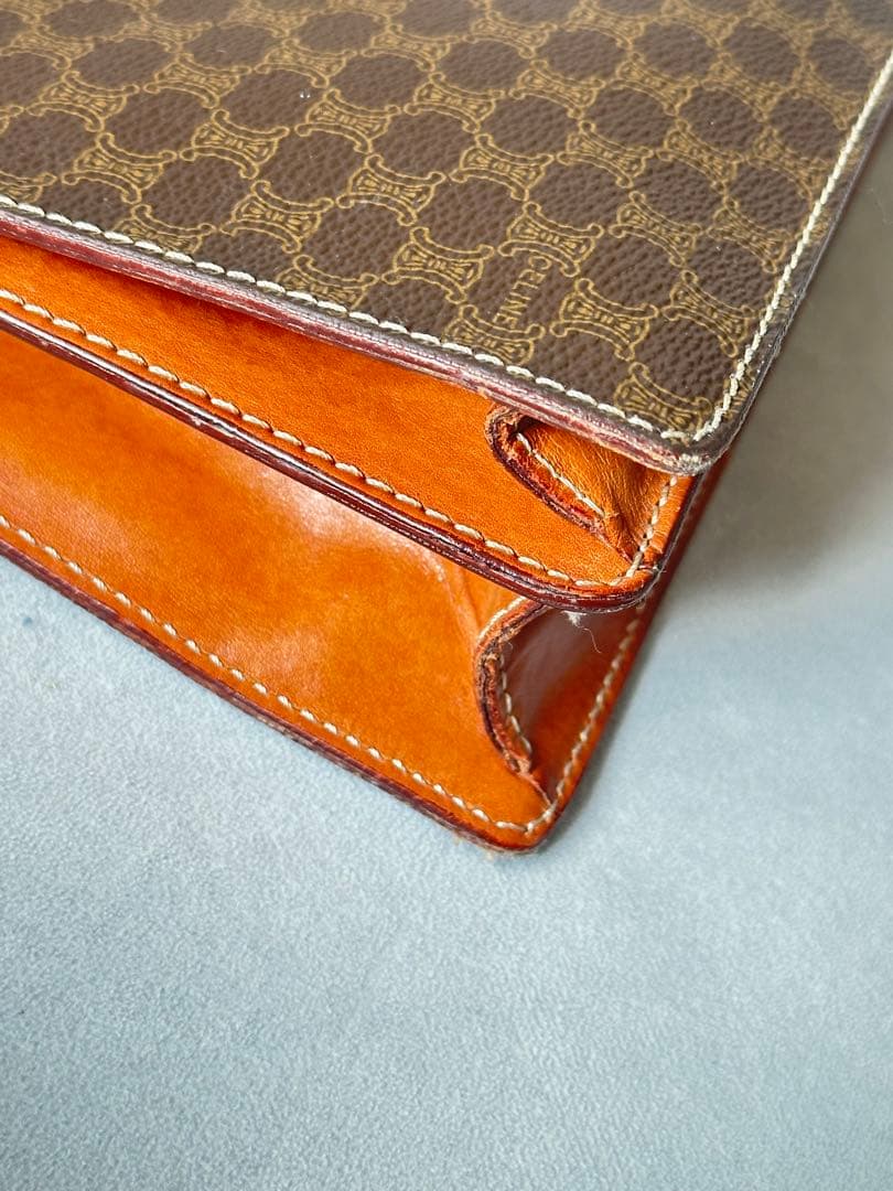 レア！セリーヌ　マカダム　ショルダーバッグ　ビンテージ　オールドセリーヌ