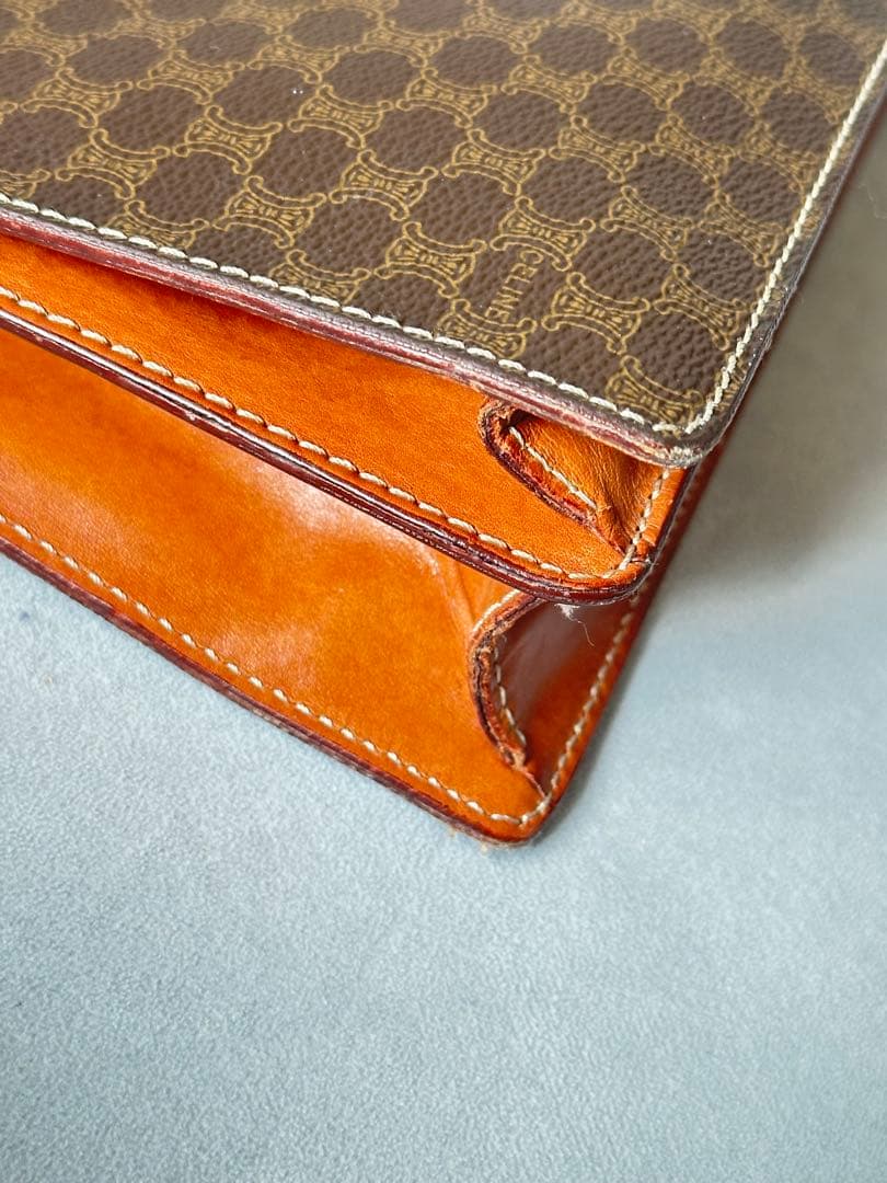 レア！セリーヌ　マカダム　ショルダーバッグ　ビンテージ　オールドセリーヌ