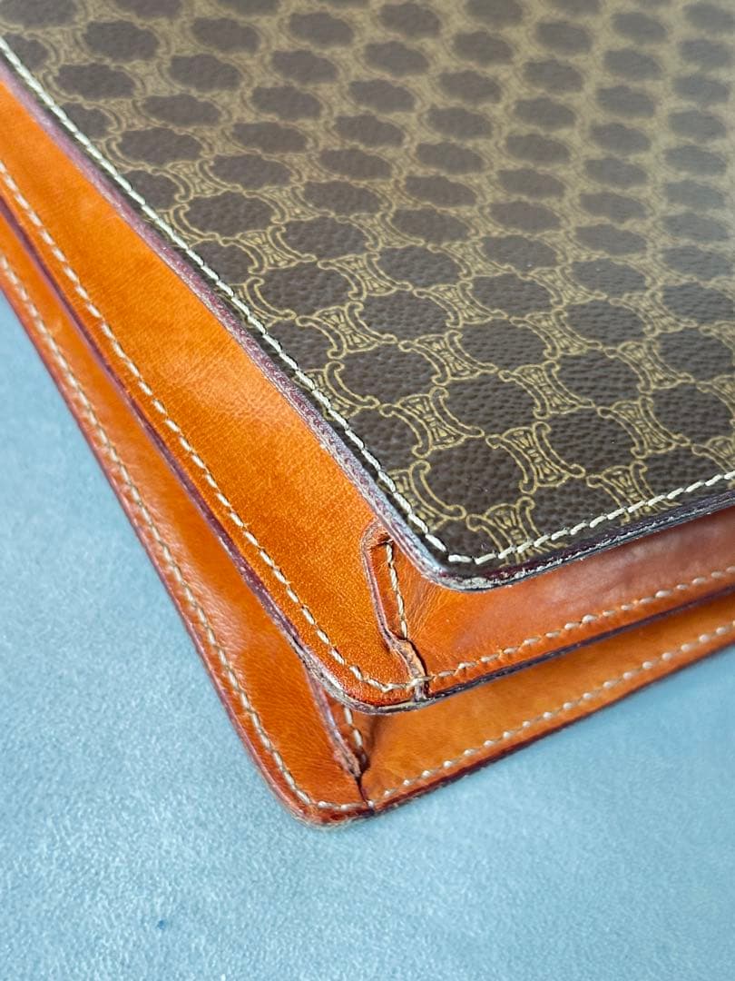 レア！セリーヌ　マカダム　ショルダーバッグ　ビンテージ　オールドセリーヌ