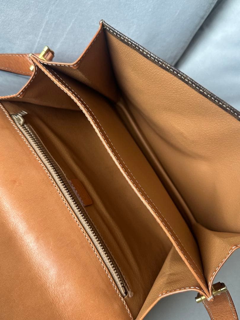 レア！セリーヌ　マカダム　ショルダーバッグ　ビンテージ　オールドセリーヌ