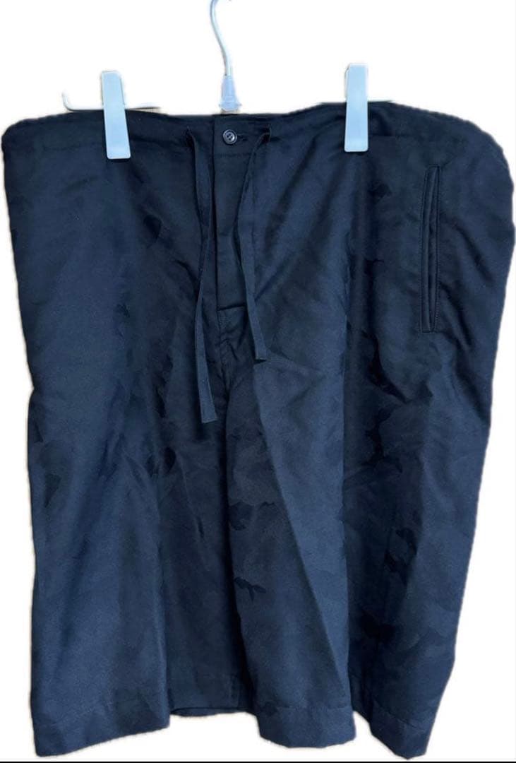 2019SS　コムデギャルソン オム プリュス　迷彩柄ウールショートパンツ