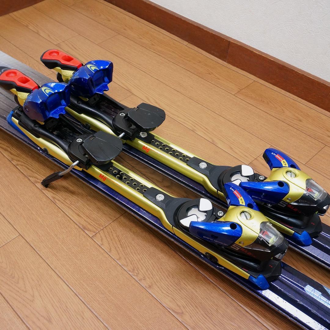 メンテ済 162cm 靴28～28.5cm SALOMONカービングスキーセット