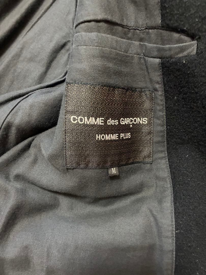COMME des GARCONS コムデギャルソン コートM ウール縮絨