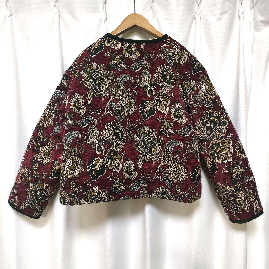 【極美品】ルメランジュ ゴブラン ノーカラー ブルゾン