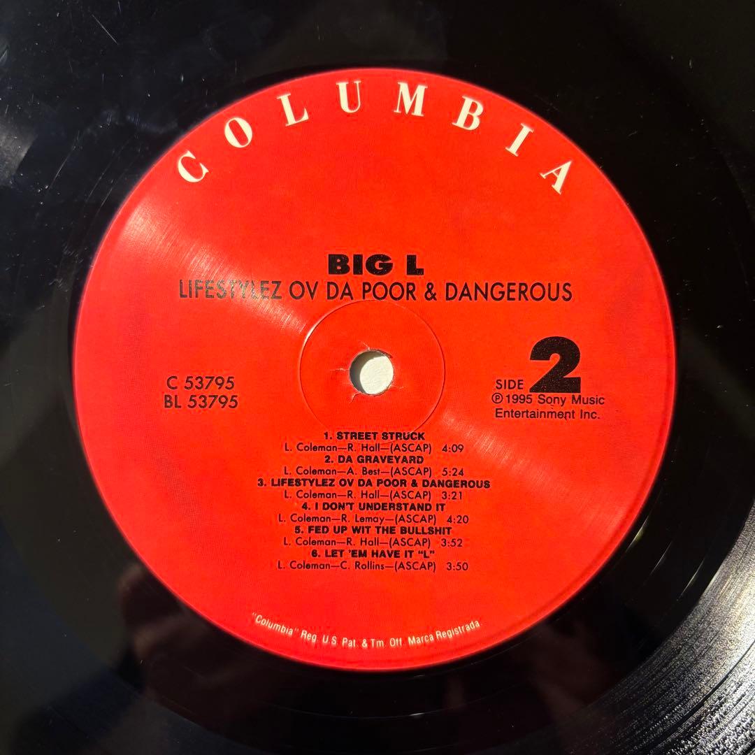 BIG L / ファーストアルバム USオリジナル LP 名盤