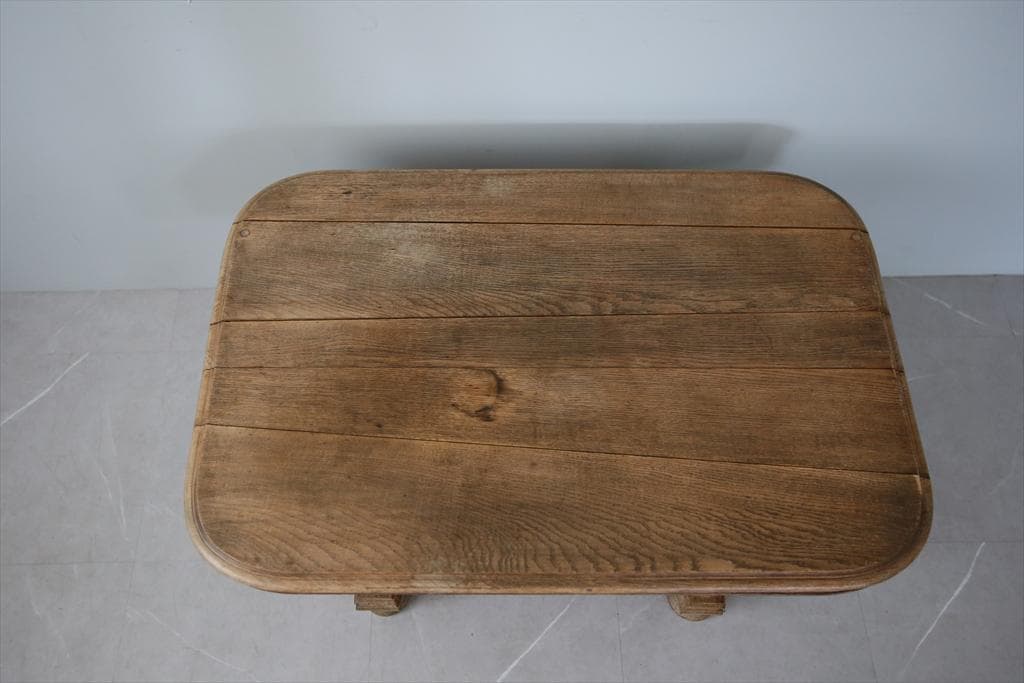 フランスアンティークアンリ2世様式コーヒーテーブル/ローテーブル机(90-98)