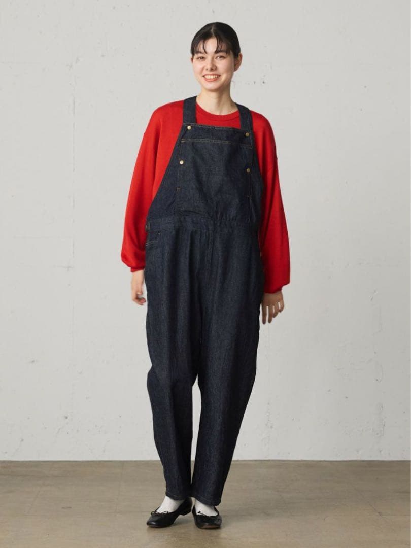 【美品】Midi Umi ミディウミ　サロペット　デニム