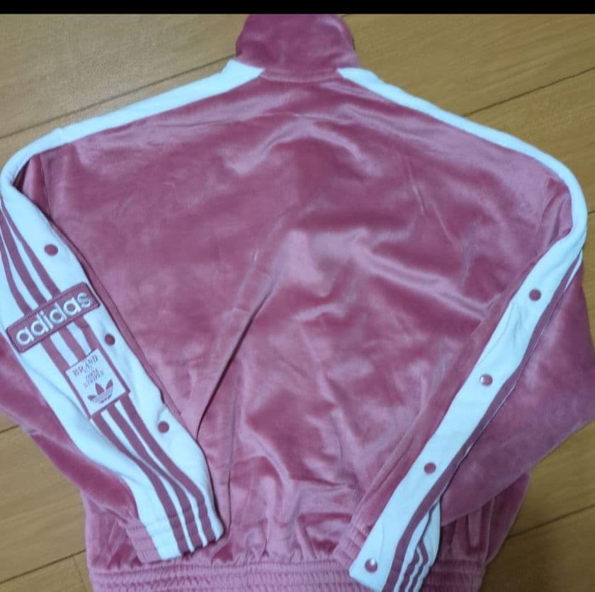 adidas W ADIBREAK VELOUR TT ベロア 上のみ