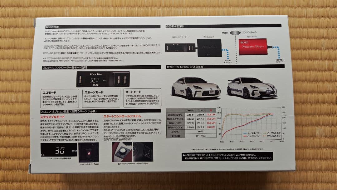 GR86/BRZ用車検対応スロコンパワコンセット
