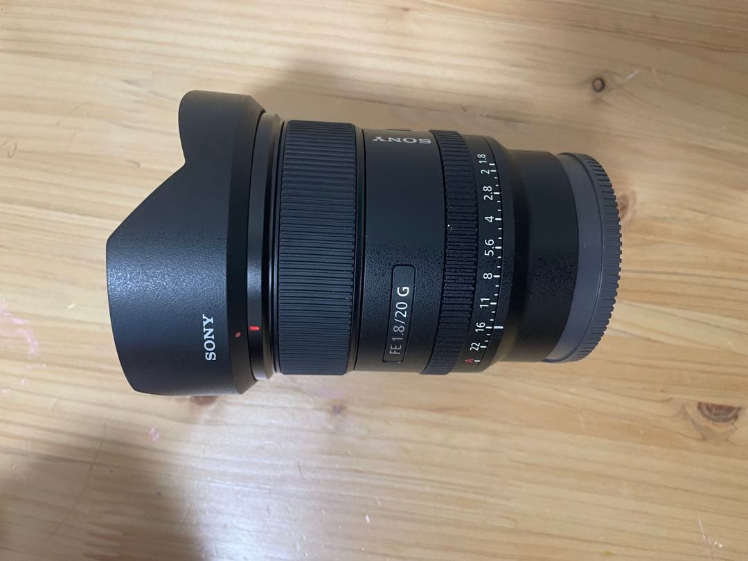 Sony FE 1.8/20 G レンズ　【SEL20F18G】