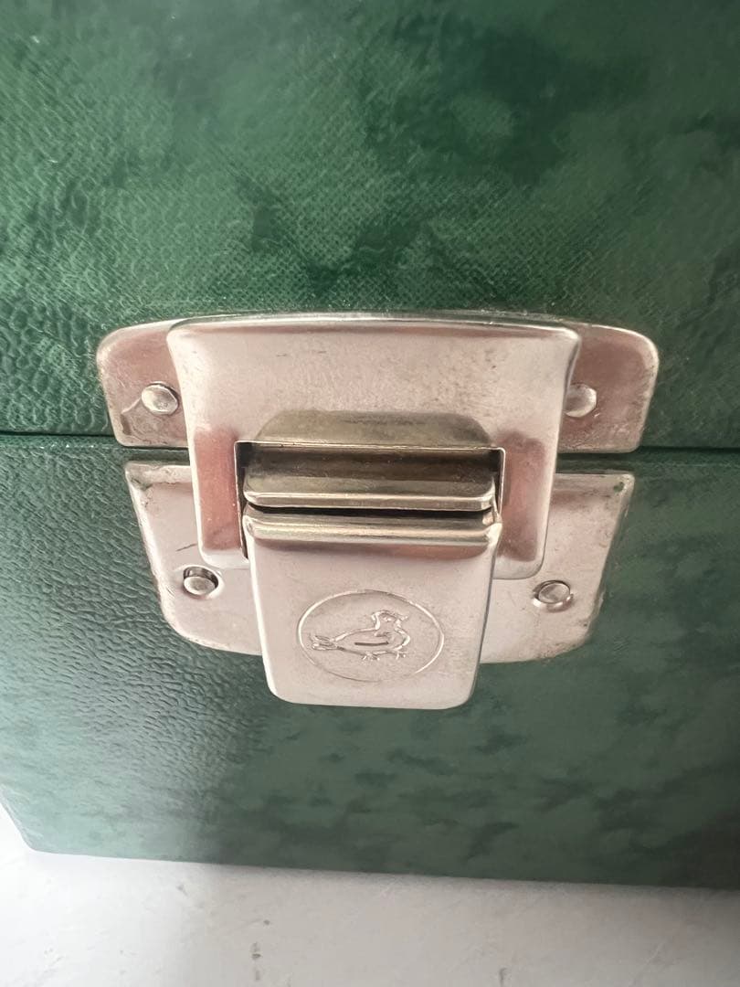 幻の新品未使用品　麻王印　背青　ジャンボ牌　昭和当時年代物　日本政府証紙　麻雀牌