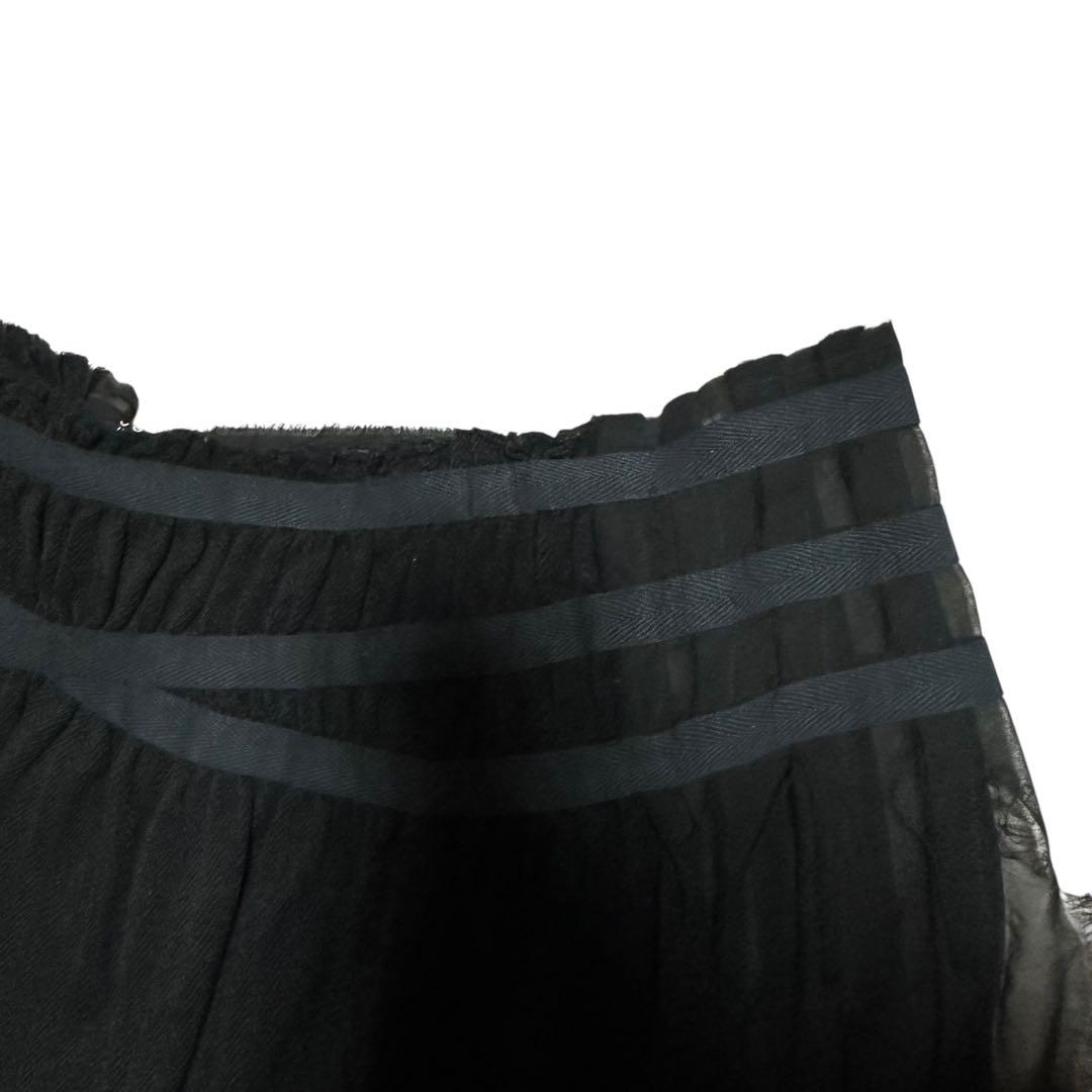 tricot COMME des GARCOINS 変形 切替 スカート　03s