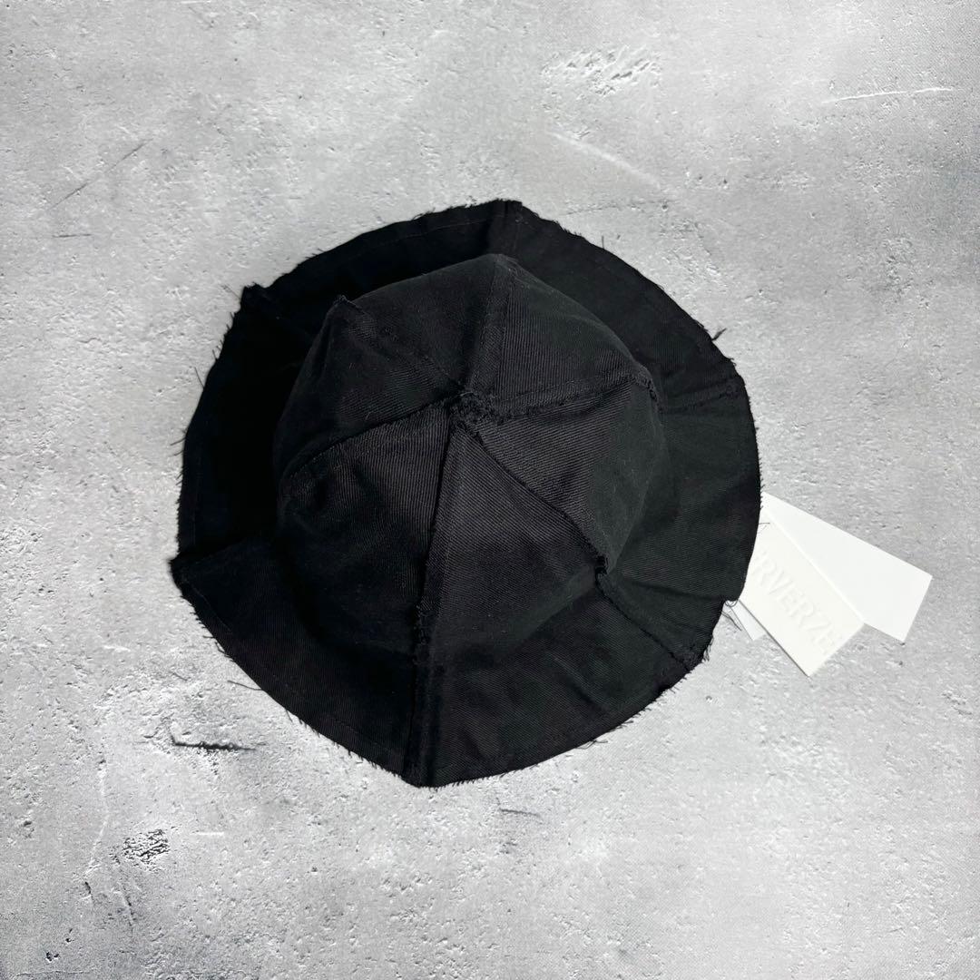 【新品未使用】PERVERZE｜Twill Cut Hat（BLK　日本製
