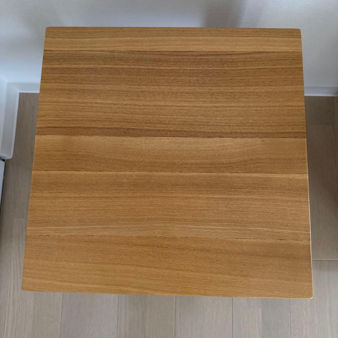無印良品　MUJI 木製サイドテーブル　スツール