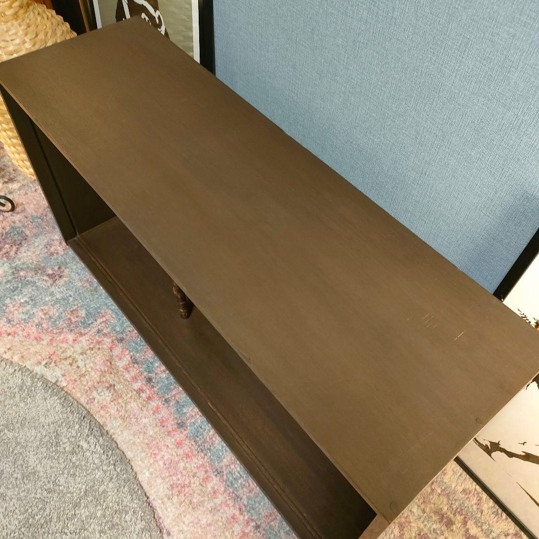 昭和レトロ 和モダン 竹支柱 飾り棚 キャビネット