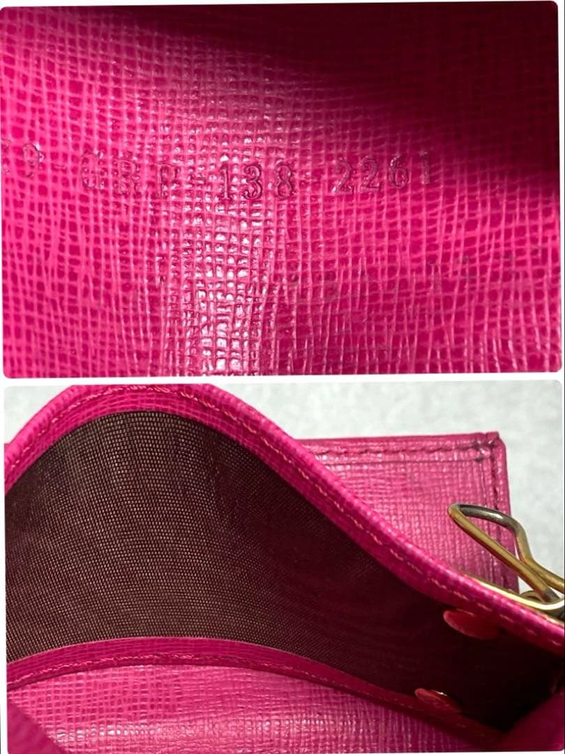 美品 フェンディ ズッカ柄 6連キーケース 箱付き